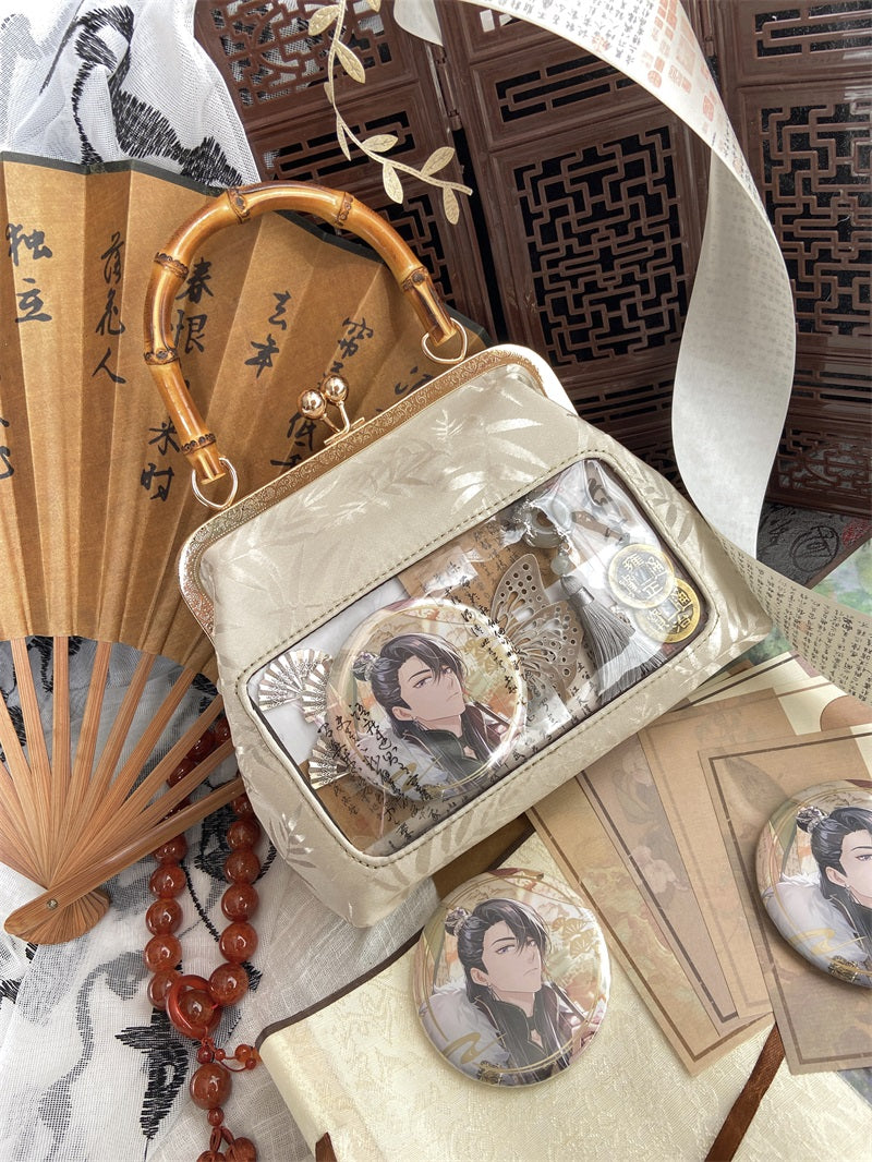 【予約販売】中華風ミニがま口痛バッグ 全9色