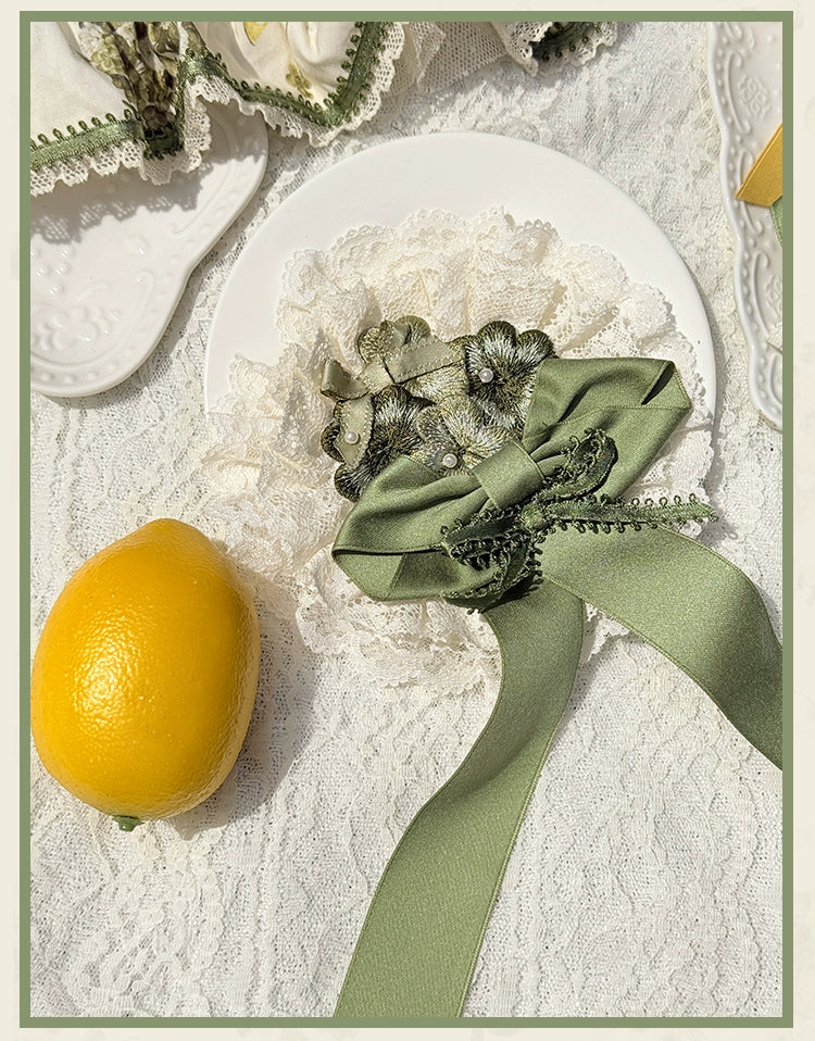 同時購入のみ【受注予約5/18まで】Four Leaf Clover and Lime アクセサリー
