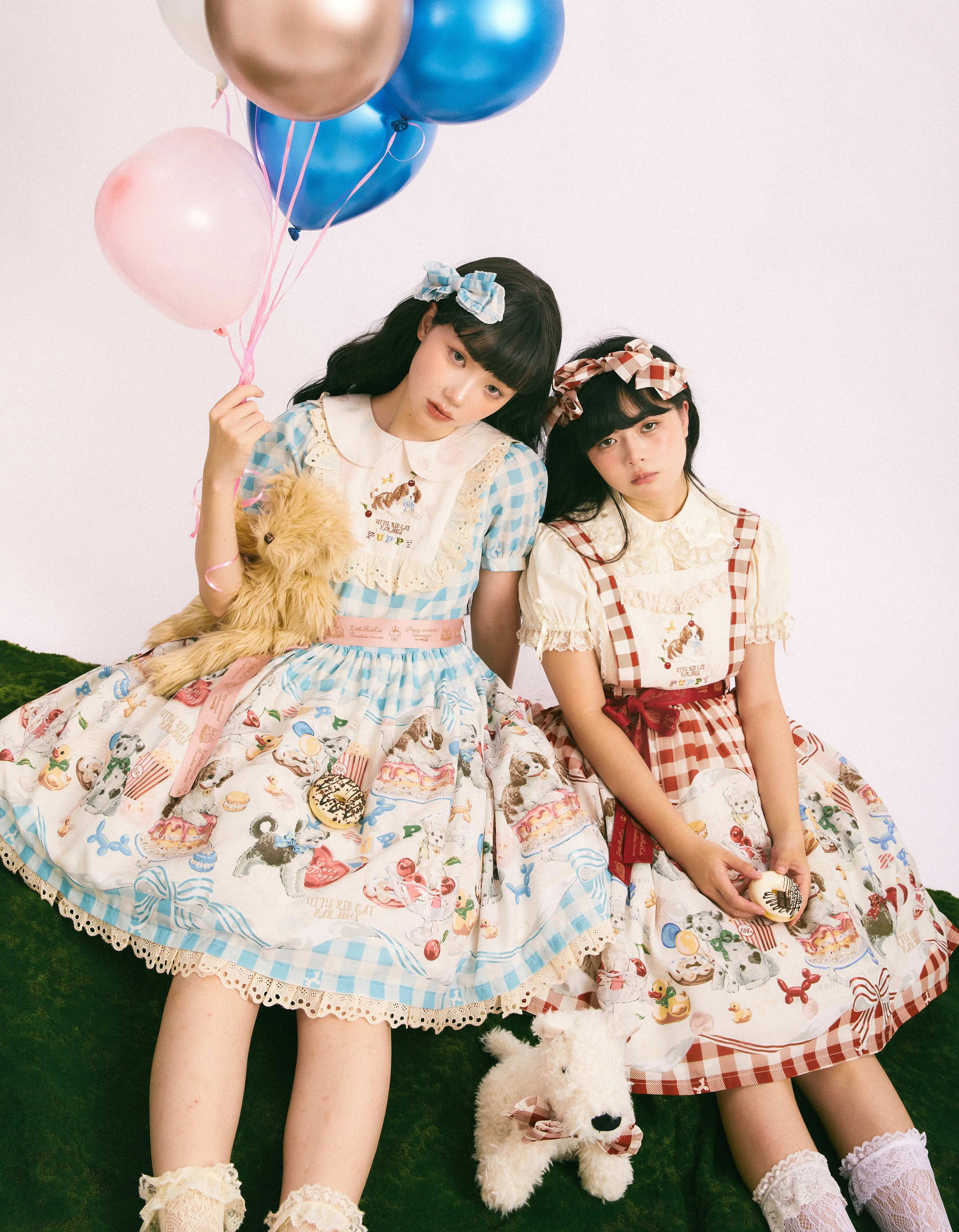 Puppy Patissier 2wayサロペットスカート