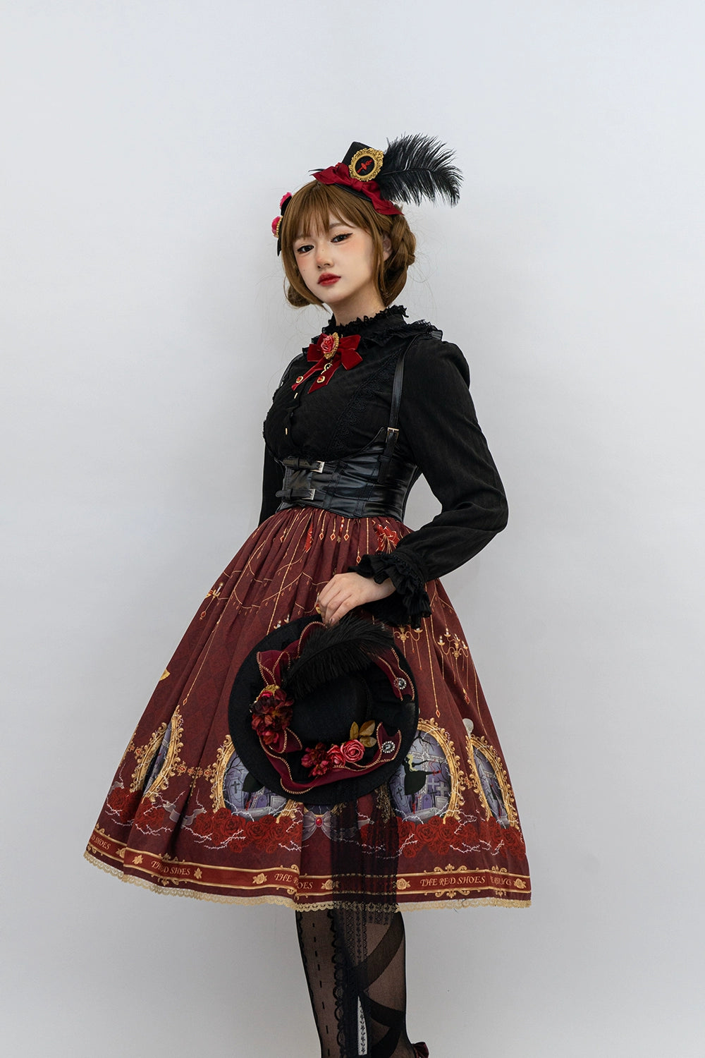 【予約販売】魔法信徒クラシカルジャボタイ付ブラウス