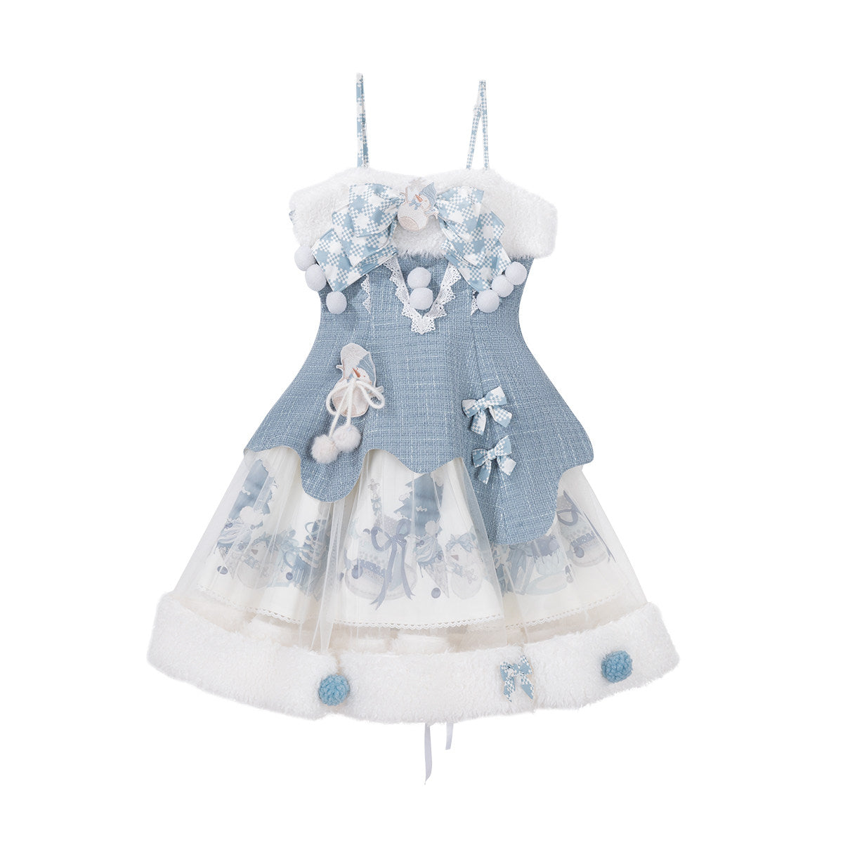 Winter Wonderland ジャンパースカートとマント