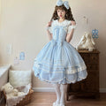 【予約販売】Antique Petal Rabbit リボンジャンパースカート