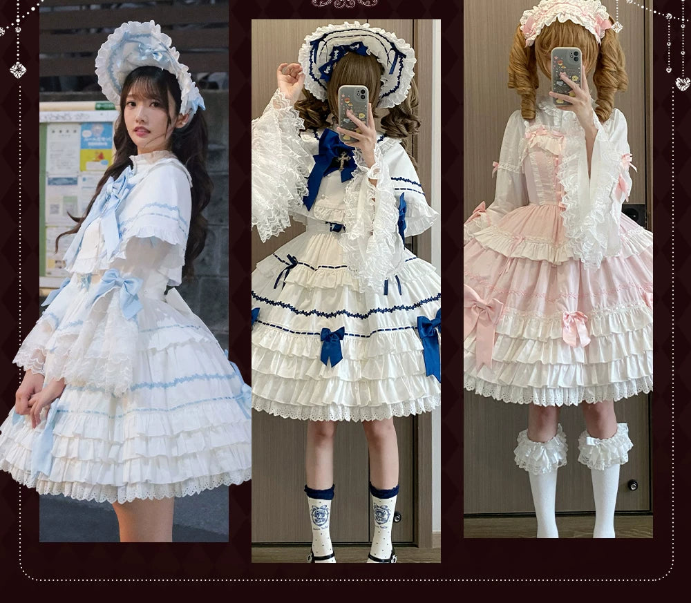 【受注予約10/14まで】Labyrinth Doll ジャンパースカート・マント・ブラウス3点セット