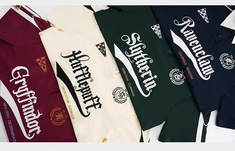 [Pre-oder] Hogwarts School of Witchcraft and Wizardry Loose fit collared top and shorts