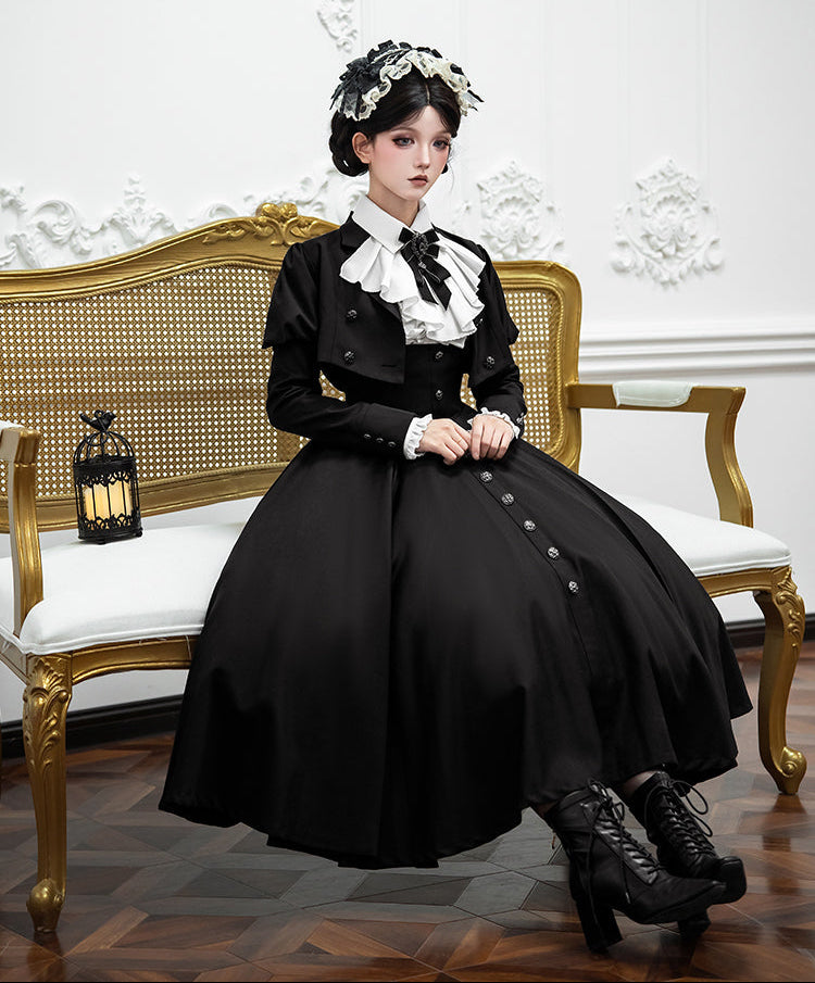 【受注予約11/26まで】Poem of the Dark Night クラシカルジャンパースカート・単品