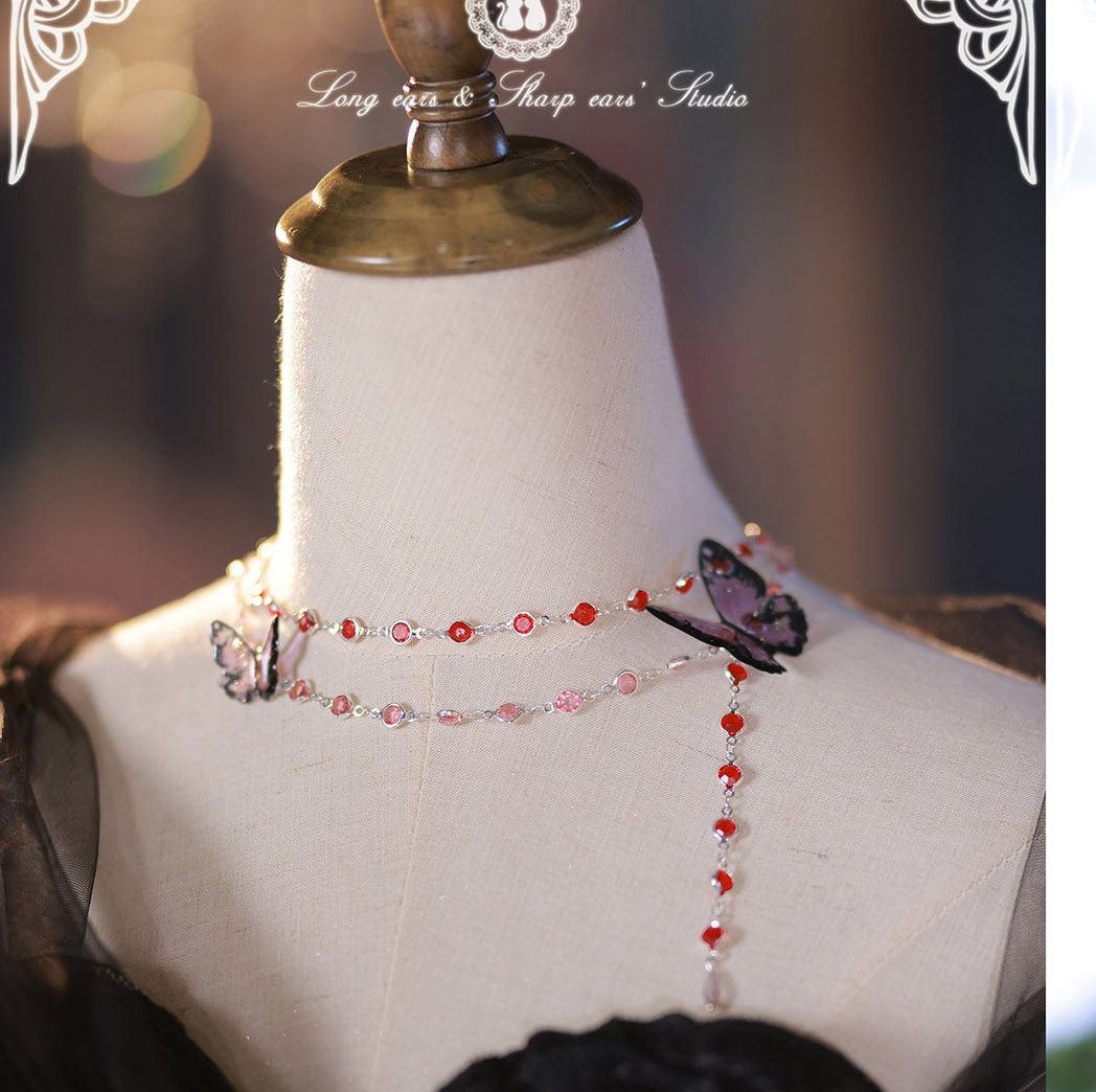 【受注予約12/29まで】夜吻蝶舞  ドレス８点セット