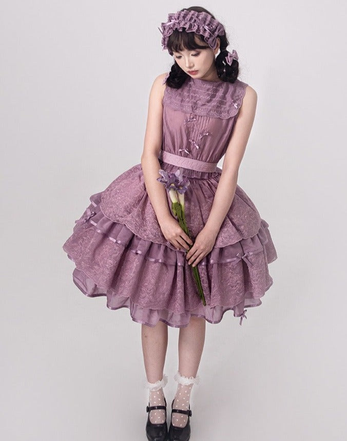 [Sales period ended] Fourteen-line Summer 4-tier skirt