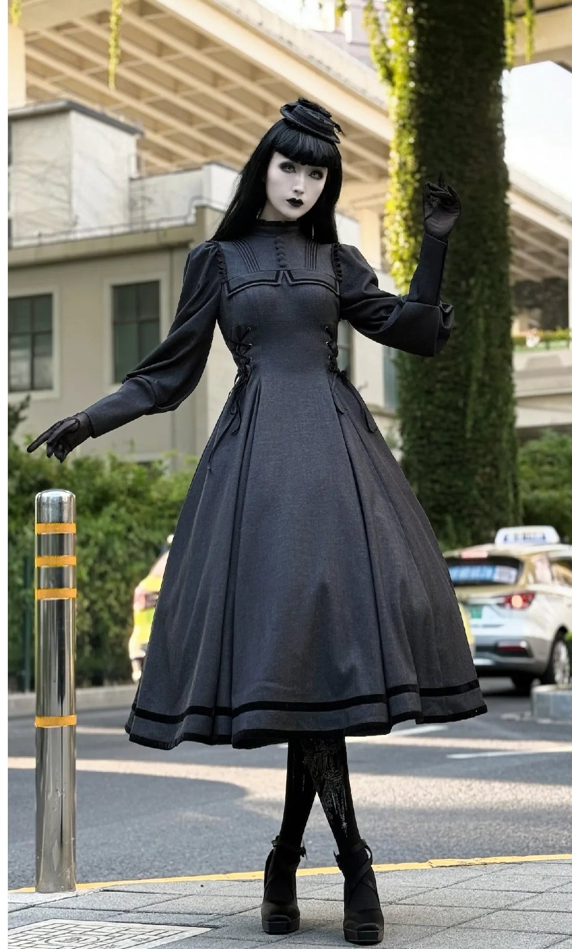 【受注予約10/21まで】Raven Messenger ゴシックロングワンピース