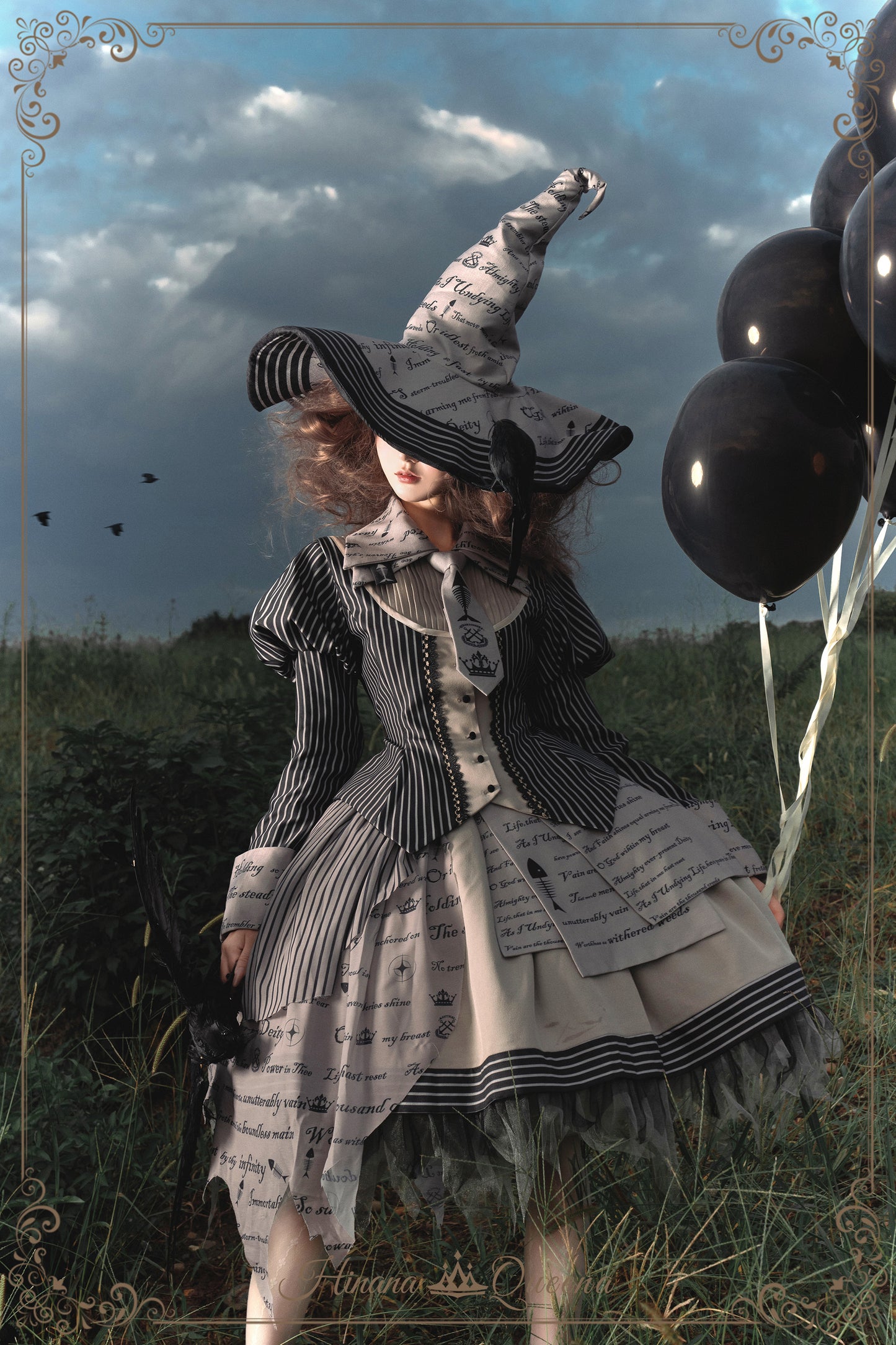 【受注予約11/12まで】暮夜 ストライプセットアップ