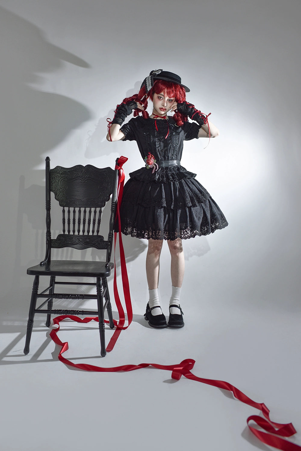 【予約販売】森林輪舞曲半袖ブラウス