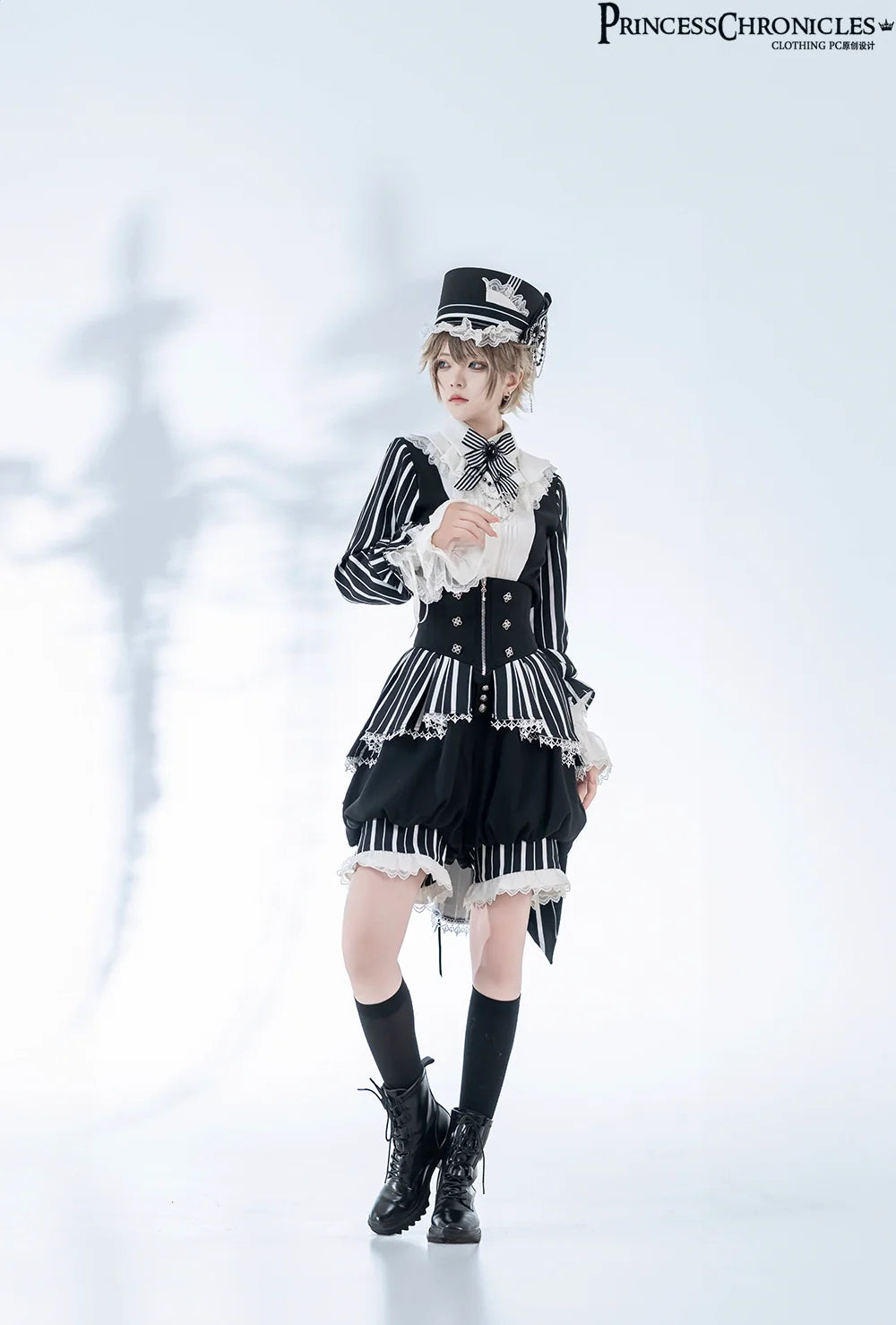 [Pre-orders available until 5/8] Marvelous Trick Prince-style striped blouse