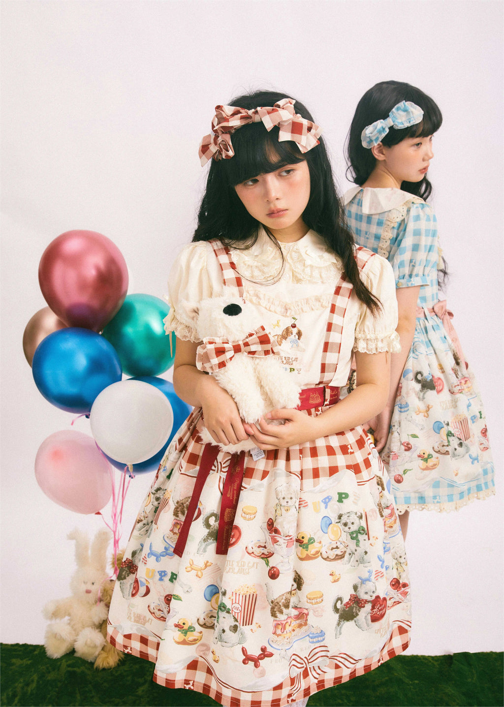 Puppy Patissier 2wayサロペットスカート