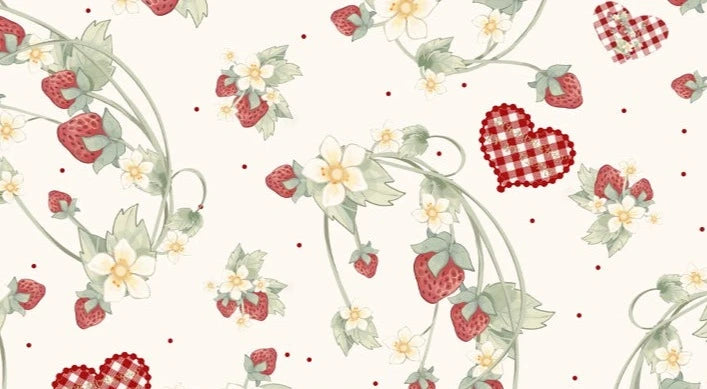 Strawberry Orchard 苺のチャイナドレス ショート丈