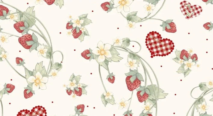 Strawberry Orchard 苺のチャイナドレス ロング丈