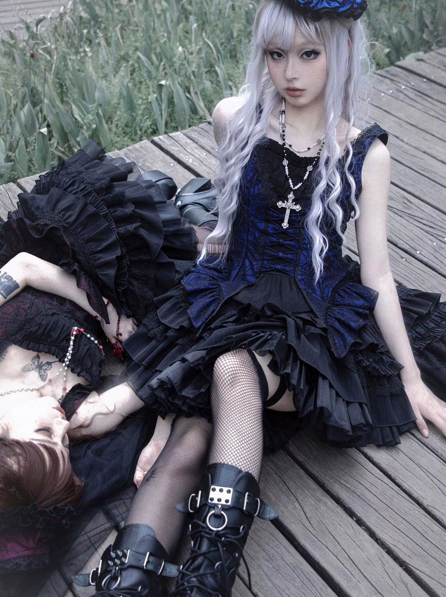 [Sales period ended] Breaking Celemony Gothic Lolita Mini Skirt