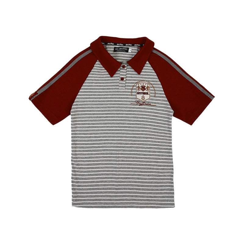 [Pre-order] Hogwarts School of Witchcraft and Wizardry Striped Polo Shirt