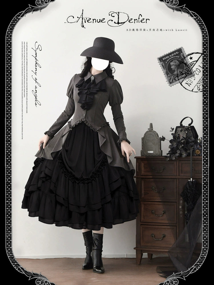 The Land of Moonrise ジャボタイ付トップス