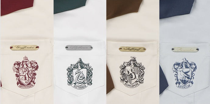 Hogwarts School of Witchcraft and Wizardry Tie Collar Tops