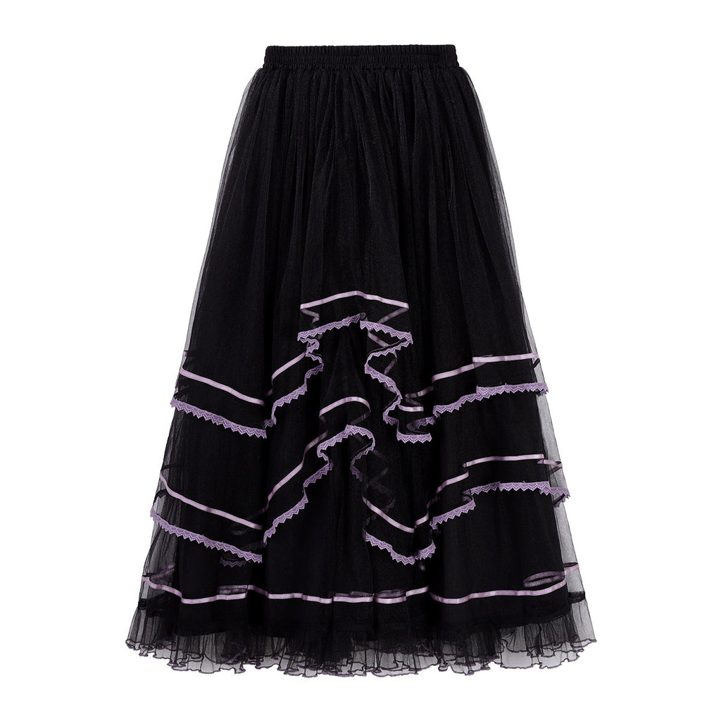 Purple Silk Lily 華ロリドレスセット