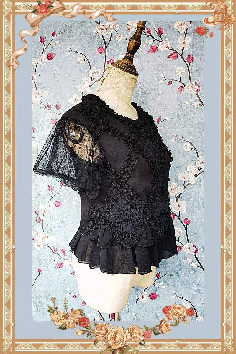 Midnight Grove レースフリルセットアップ
