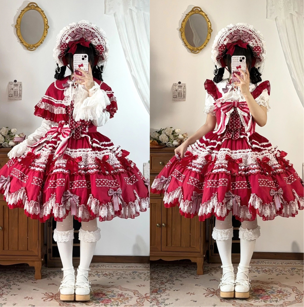 【受注予約7/28まで】Concerto Out of Order ジャンパースカート