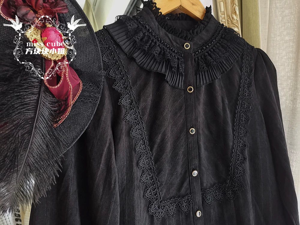 【予約販売】魔法信徒クラシカルジャボタイ付ブラウス