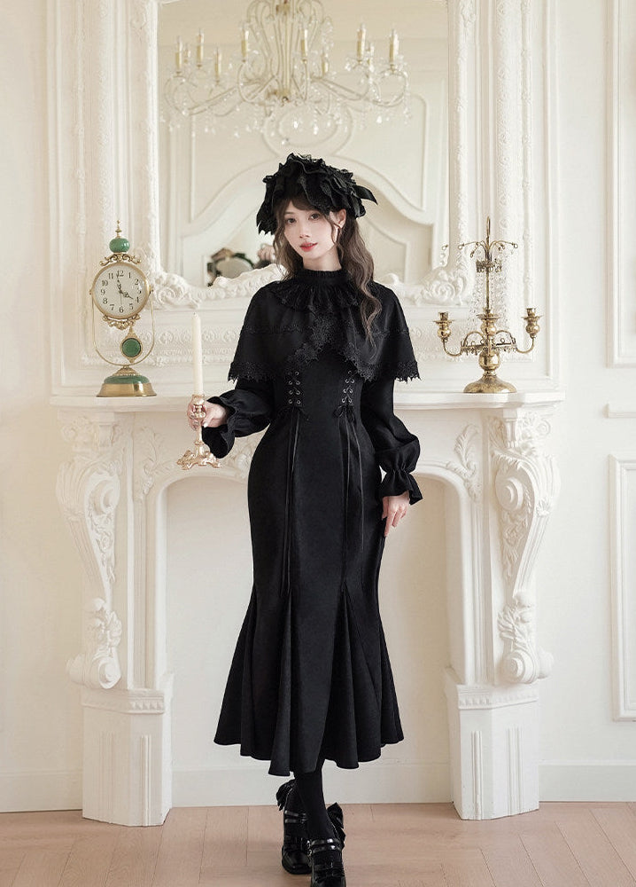 【予約販売】Nocturne Veil マーメイドロングワンピース