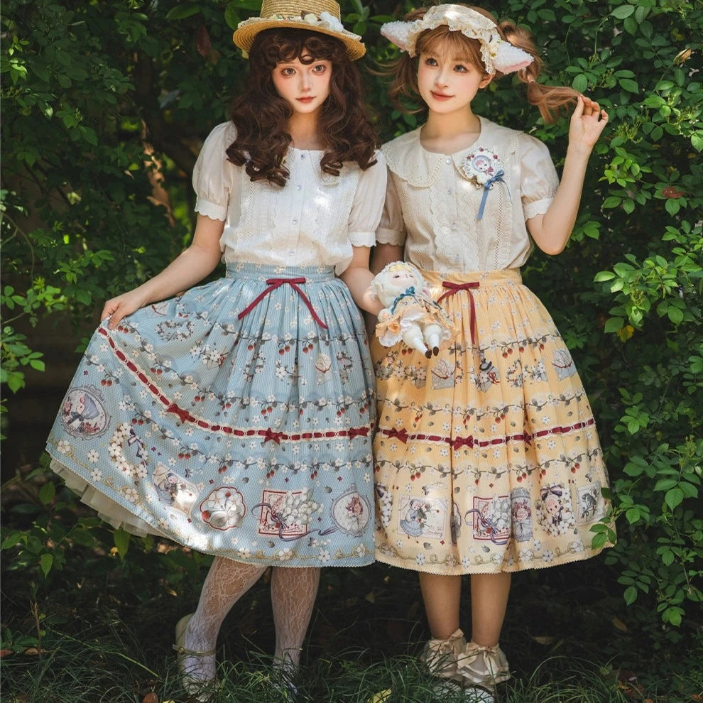 【予約販売】Sweetie Sheep プリントスカート