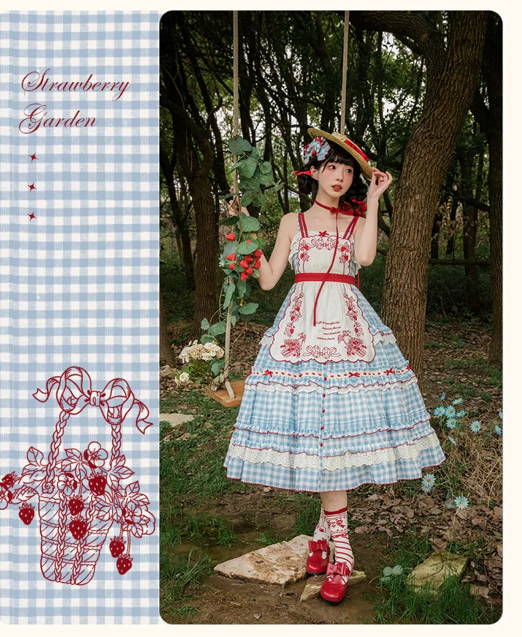 Strawberry Basket ジャンパースカート