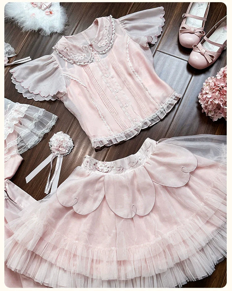 [Sale period ended] Confession under the Sakura Tree mini skirt