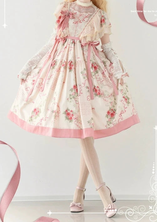Holding Romance フローラルプリントのワンピース