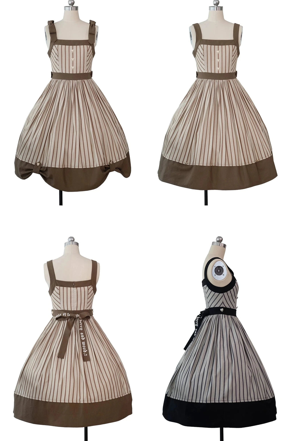 [Pre-orders available until 11/7] Twilight and Nightfall Striped Jumper Skirt