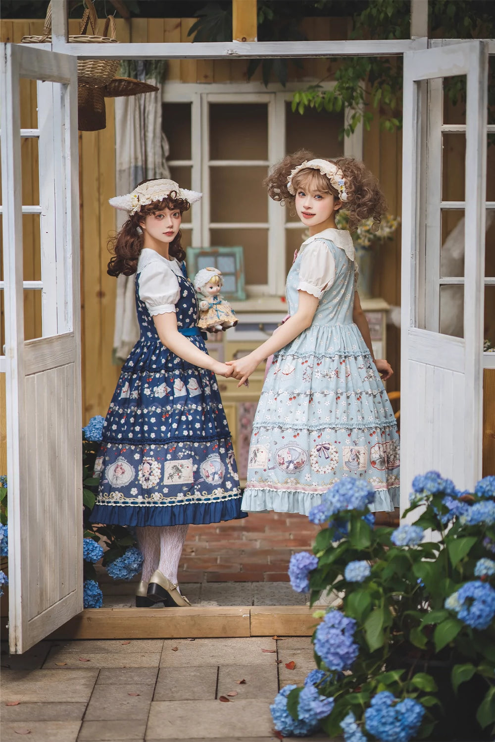 [Pre-orders available until 2/19] Sweetie Sheep Print Jumper Skirt