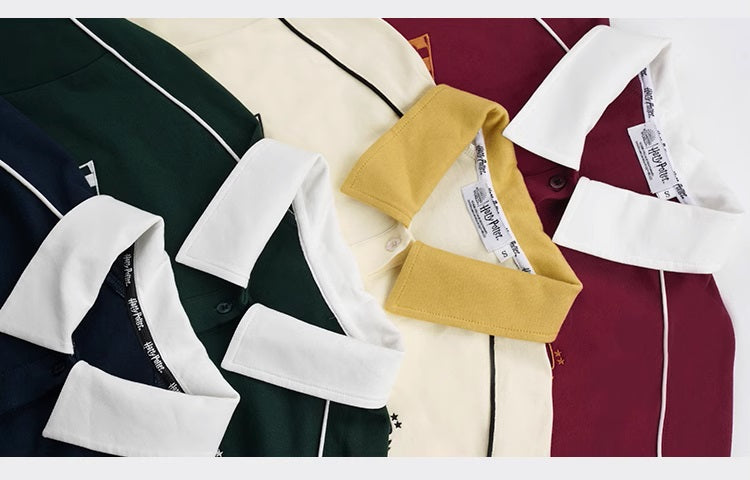 [Pre-oder] Hogwarts School of Witchcraft and Wizardry Loose fit collared top and shorts