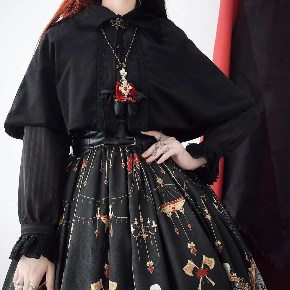 The Red Shoes Gothic Lolita Cloak