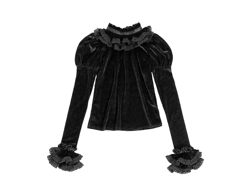 Ribbon Gift Box Long Sleeve Top