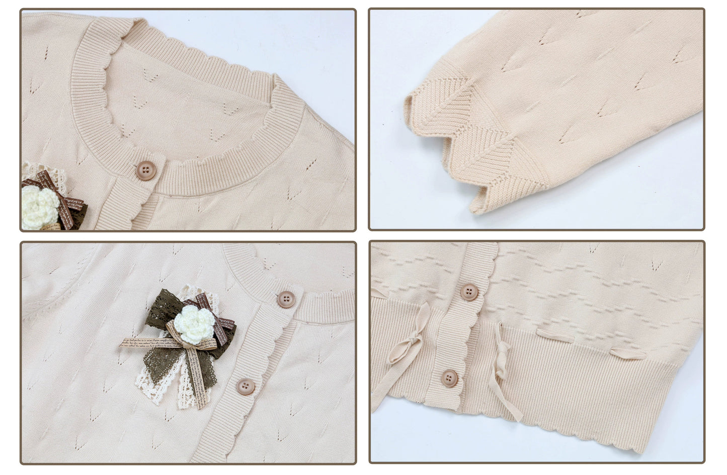 [Pre-orders available until 2/12] Sepia Rose Town Cardigan