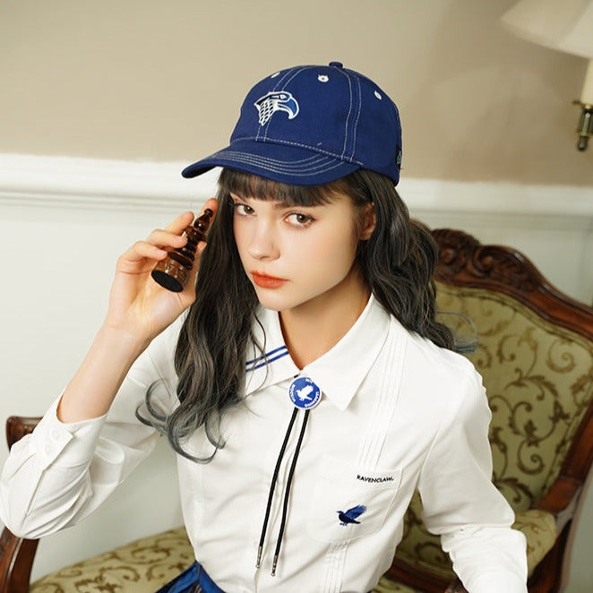 Hogwarts School of Witchcraft and Wizardry cap [dormitory color]