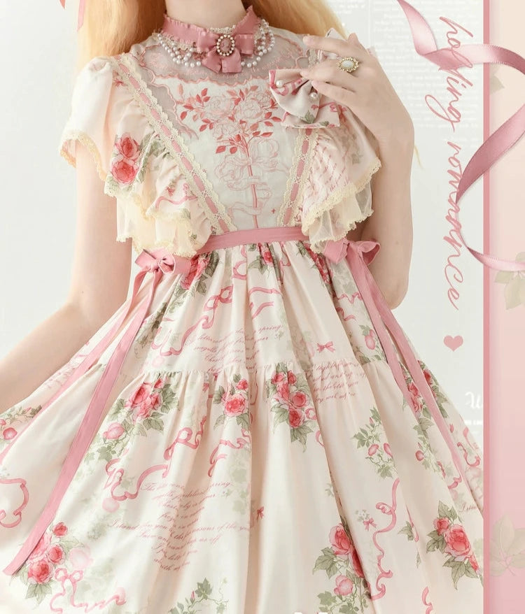 Holding Romance フローラルプリントのワンピース