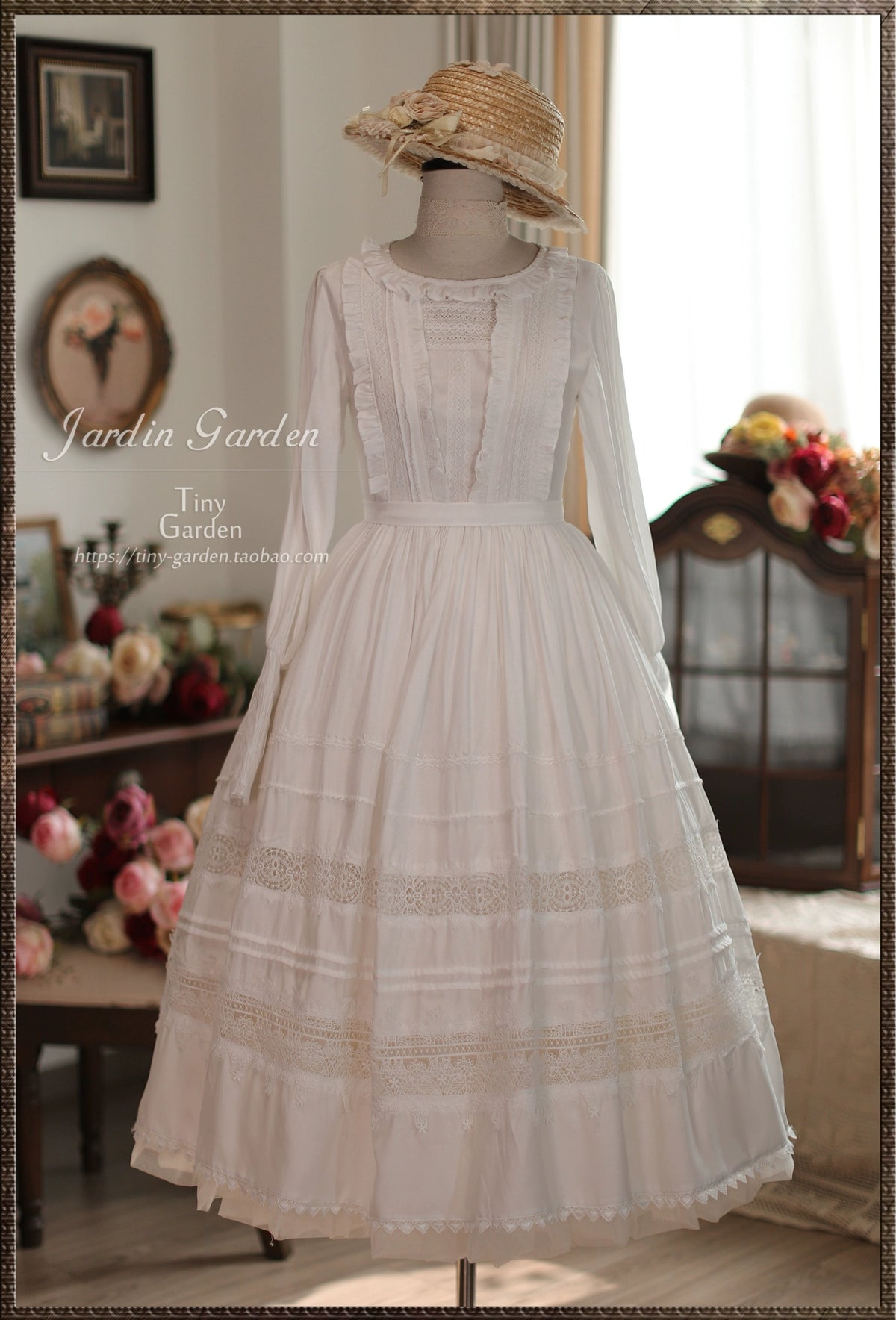 【予約販売】Spring Whisper クラシカルワンピース 長袖タイプ