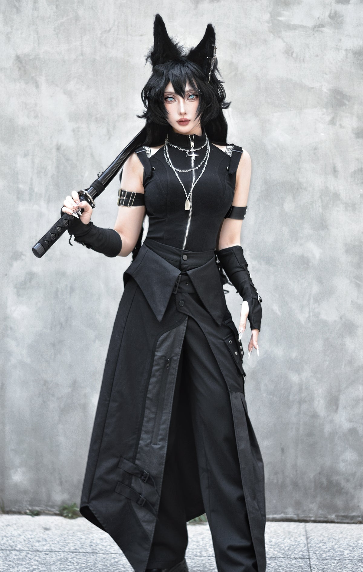 Knight Blade ダブルベルトロングパンツ4点セット