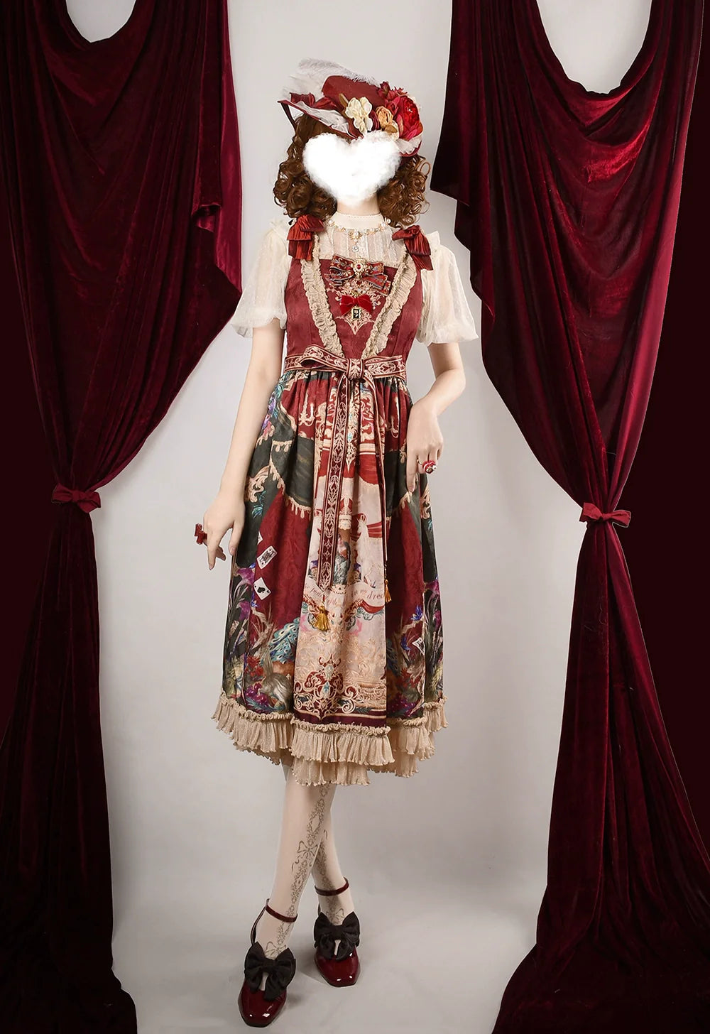 Wanhua Mirror 西洋貴族風ジャンパースカート