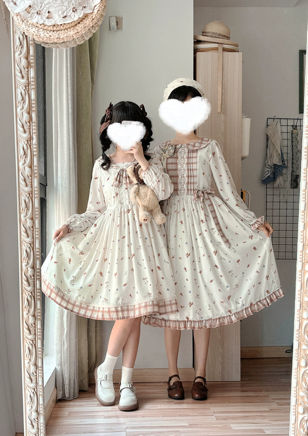 [Pre-order] Autumn Pleasure Round Collar Dress