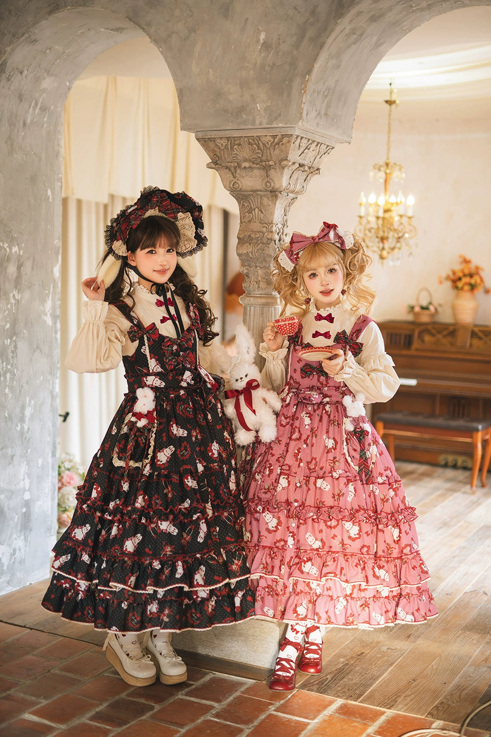 【予約販売】Sweet Berry Rabbit ジャンパースカート