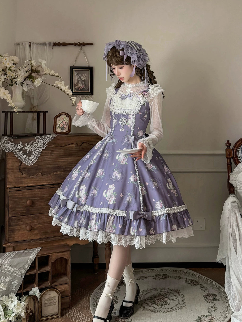 同時購入のみ【受注予約10/28まで】Fleurs Violettes アクセサリー