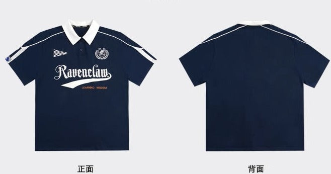 [Pre-oder] Hogwarts School of Witchcraft and Wizardry Loose fit collared top and shorts