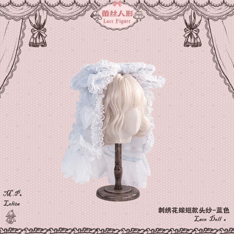 同時購入のみ【受注予約12/23まで】Lace Figure うさ耳カチューシャ他アクセサリー