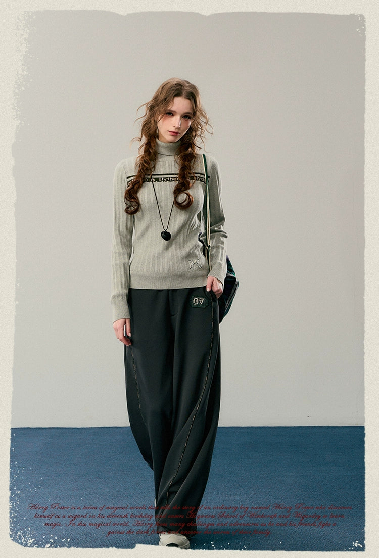 [Pre-order] Hogwarts School of Witchcraft and Wizardry Relaxed Wide Pants