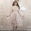 【受注予約11/19まで】Butterfly and Bone スタンドカラーシアーブラウス