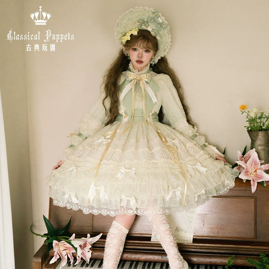 【販売期間終了】少女人形 十女 蔷薇と百合のドレス